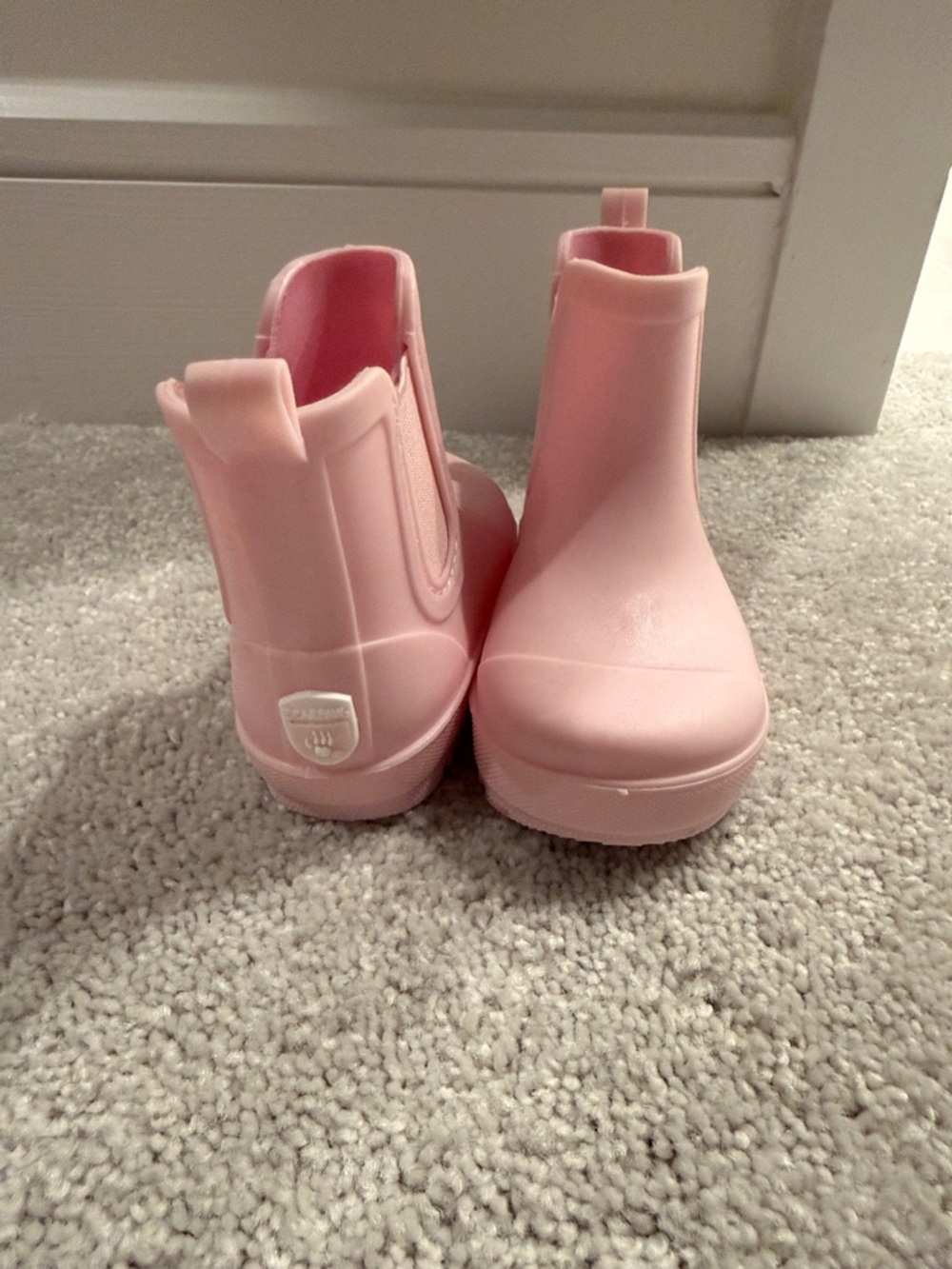 Baby  Pink Waterproof Rain Boots